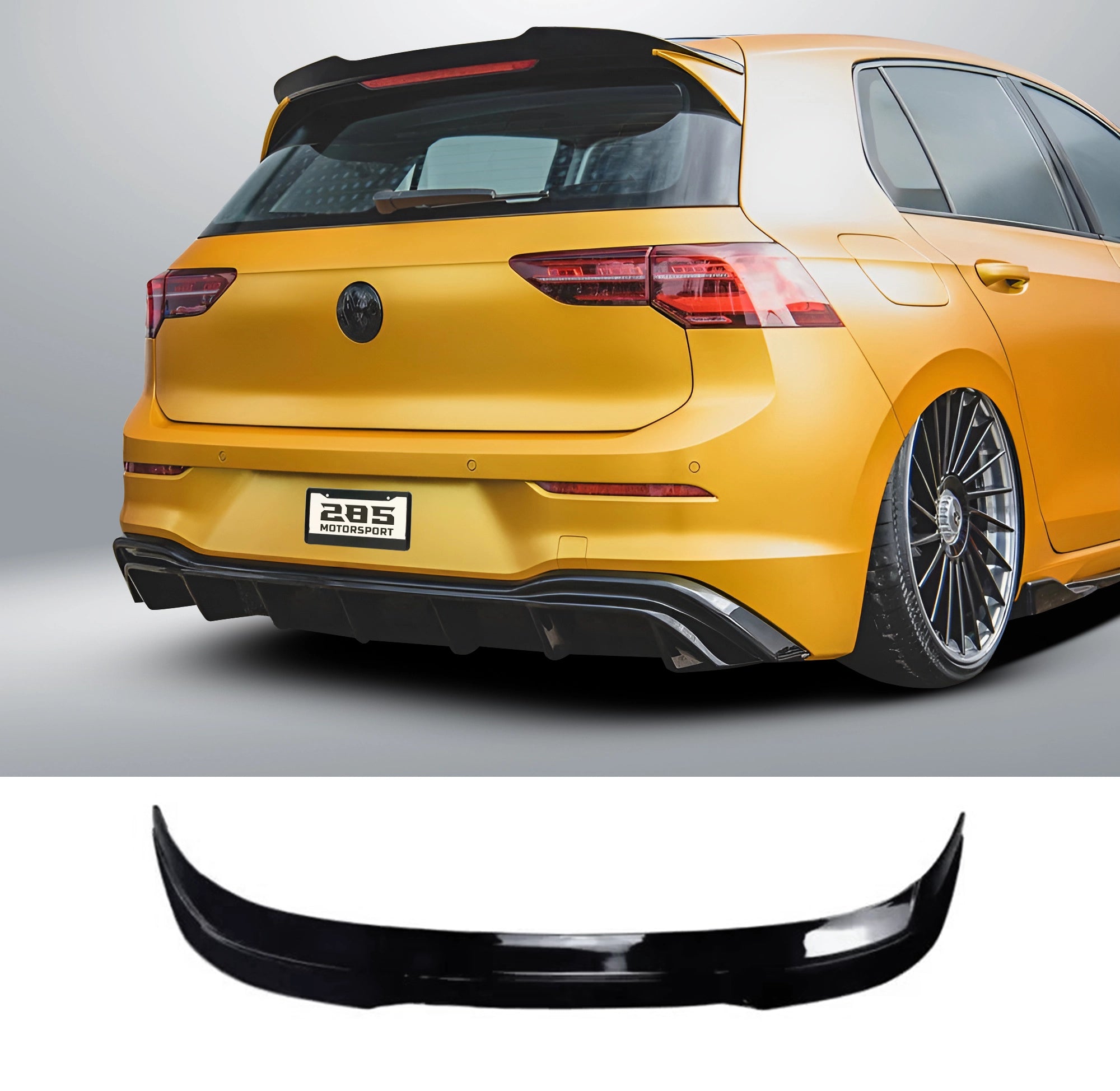 R Style Roof Spoiler - 2022-2025 Golf Mk8 GTI