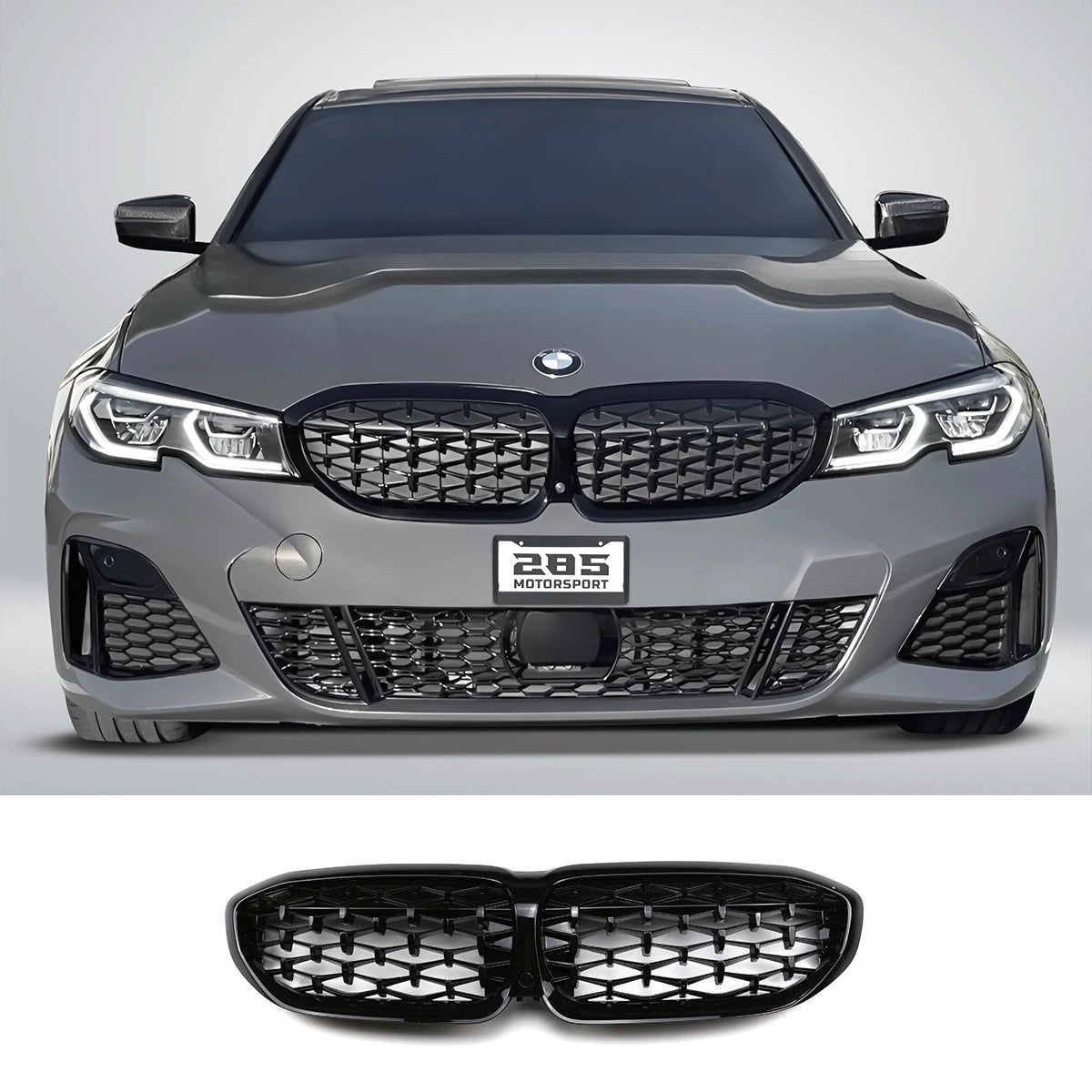 2020–2022 BMW 3 Series (G20) Front Grille – Diamond Style