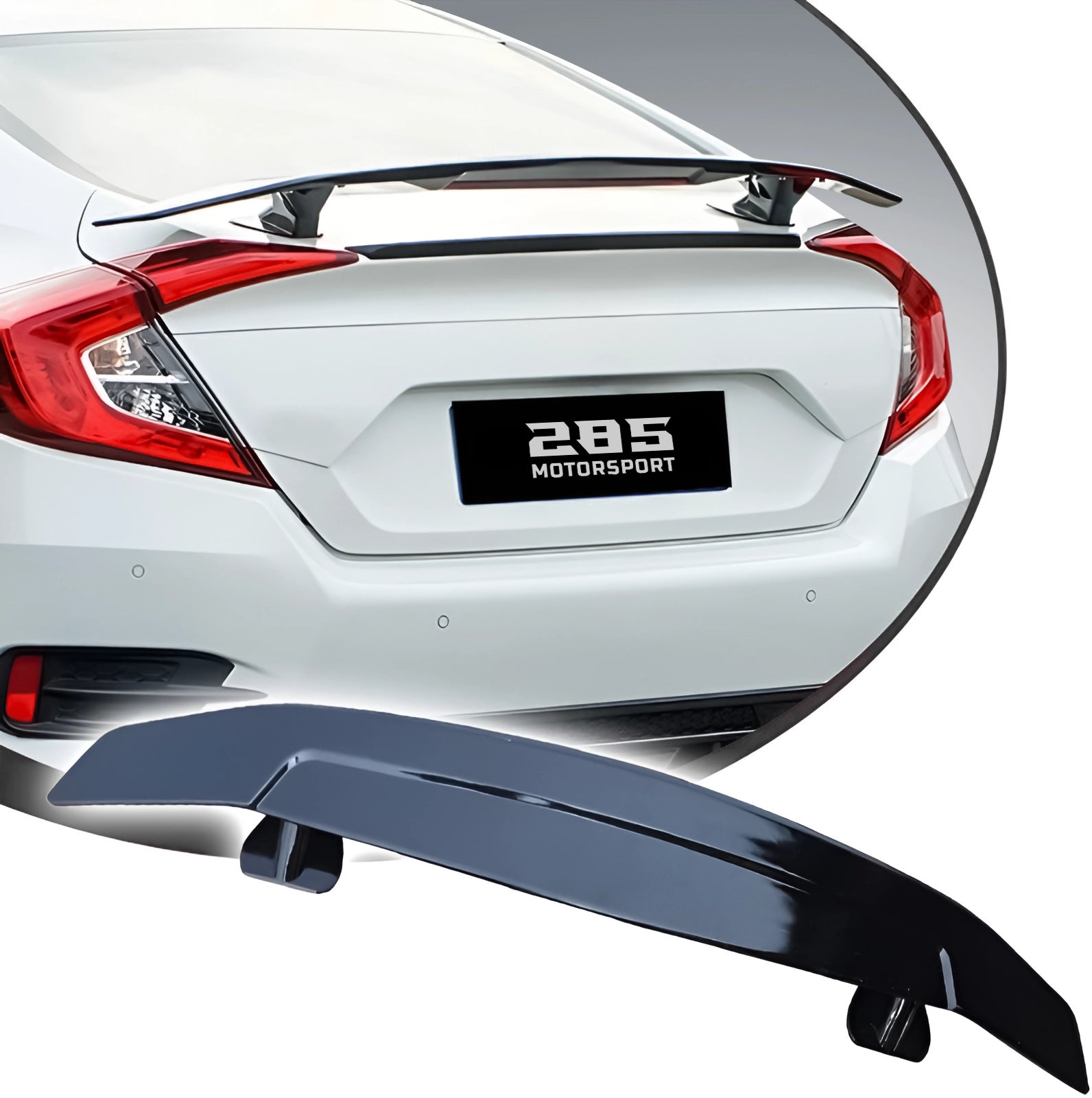 2016–2021 Honda Civic (10th Gen) Rear Wing – Type R Style