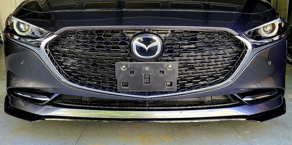 2019-2024 Mazda 3 Sedan - Front Lip Splitter