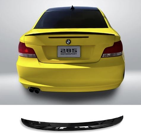 2007-2013 BMW 1 Series E82 / E88 & 1M E82 2-Door Coupe / Convertible - OEM Style Rear Trunk Spoiler