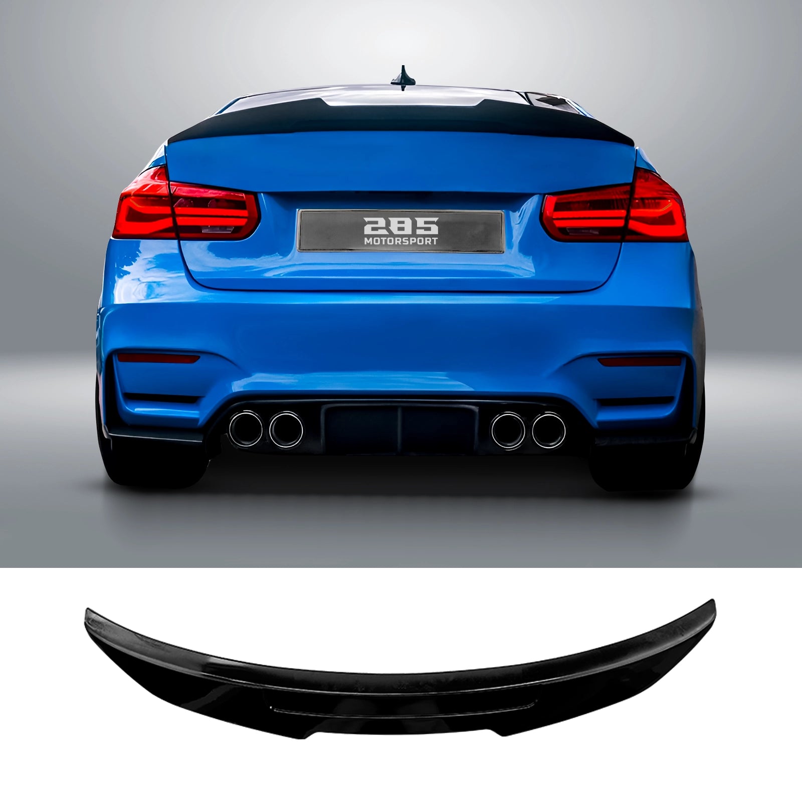 PSM Style Trunk Spoiler - 2020-2025 BMW 2 Series F44 Grand Coupe