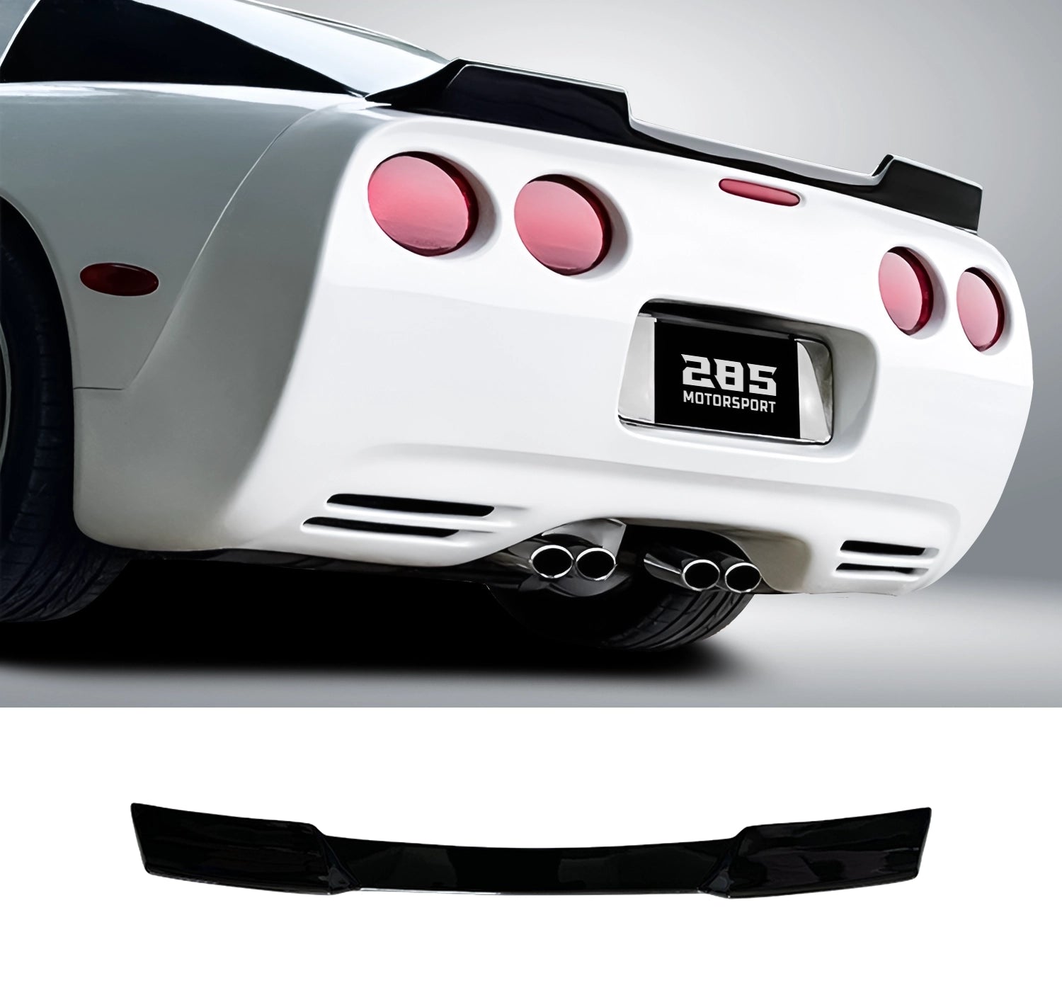 ZR1 Style Rear Wing - 1997-2004 Corvette C5