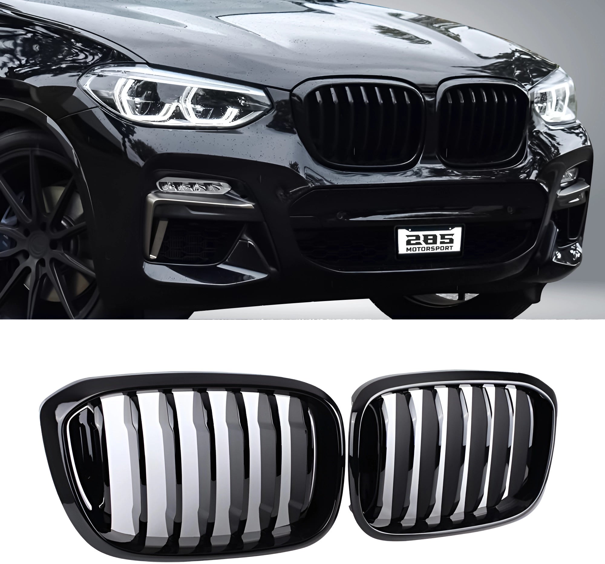 Kidney Style Front Grille - 2019-2022 BMW X3 G01