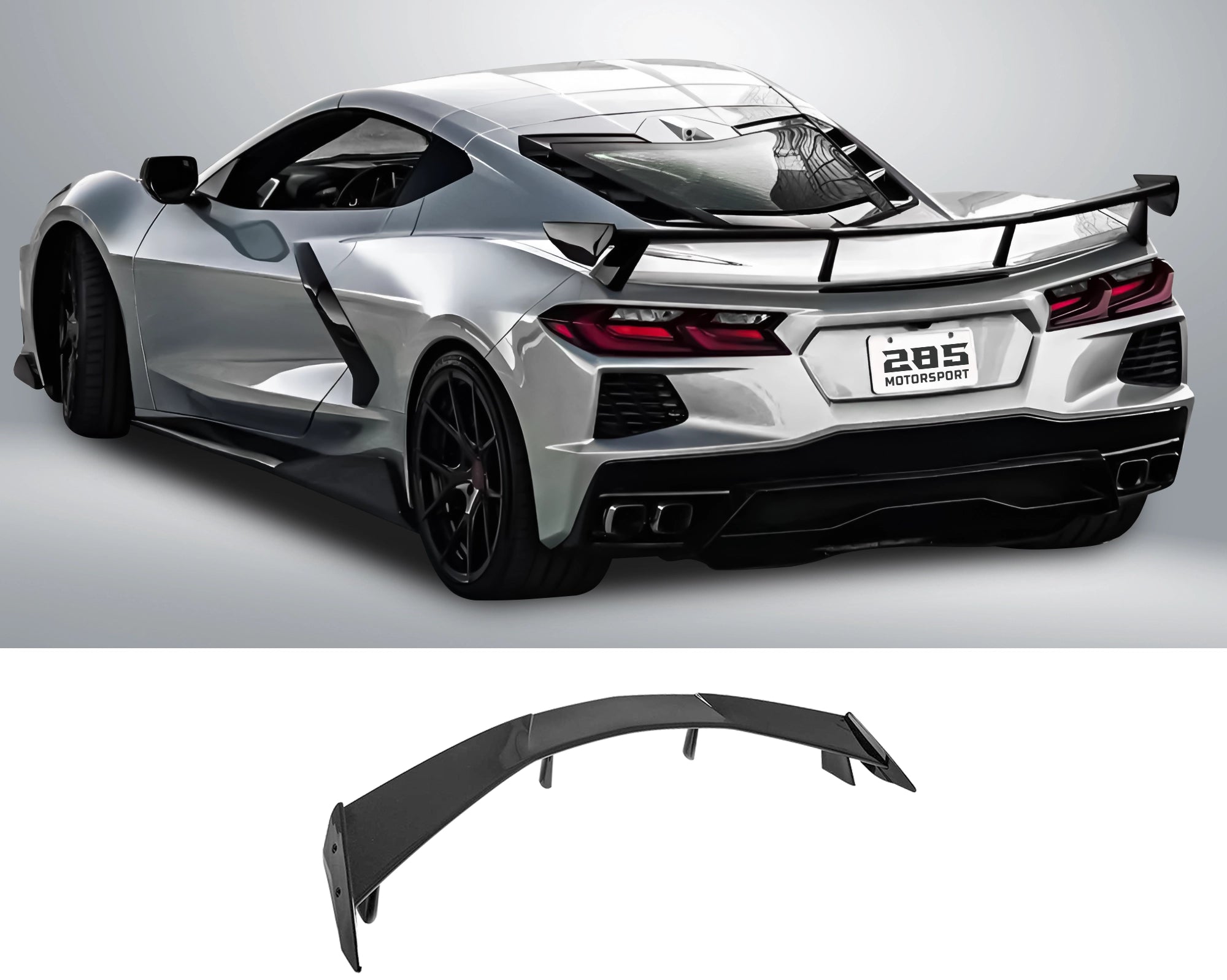 Z51 Style Rear Wing - 2020-2025 Corvette C8