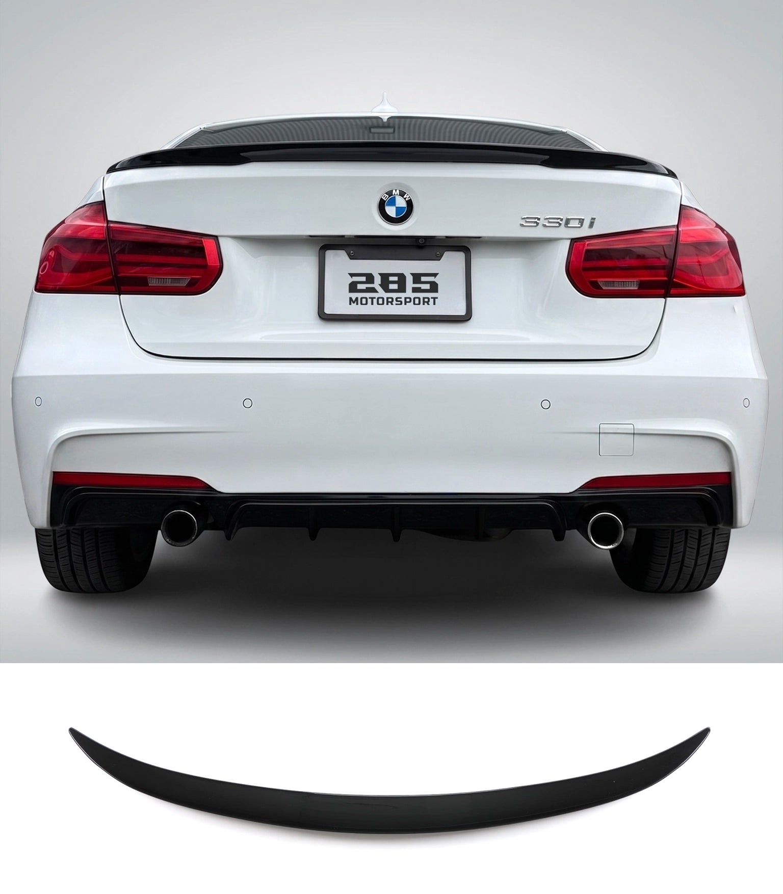 OEM Style Trunk Spoiler - 2012-2019 BMW 3 Series F30 & M3 F80 Sedan