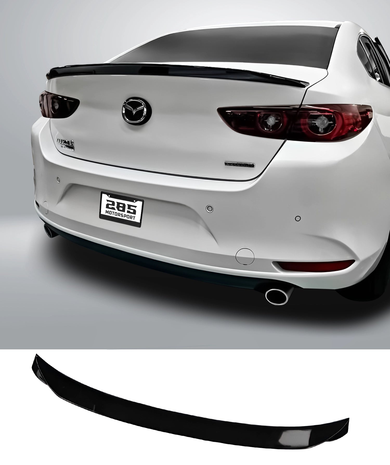 OEM Style Trunk Spoiler - 2019-2025 Mazda 3 4th Gen Sedan