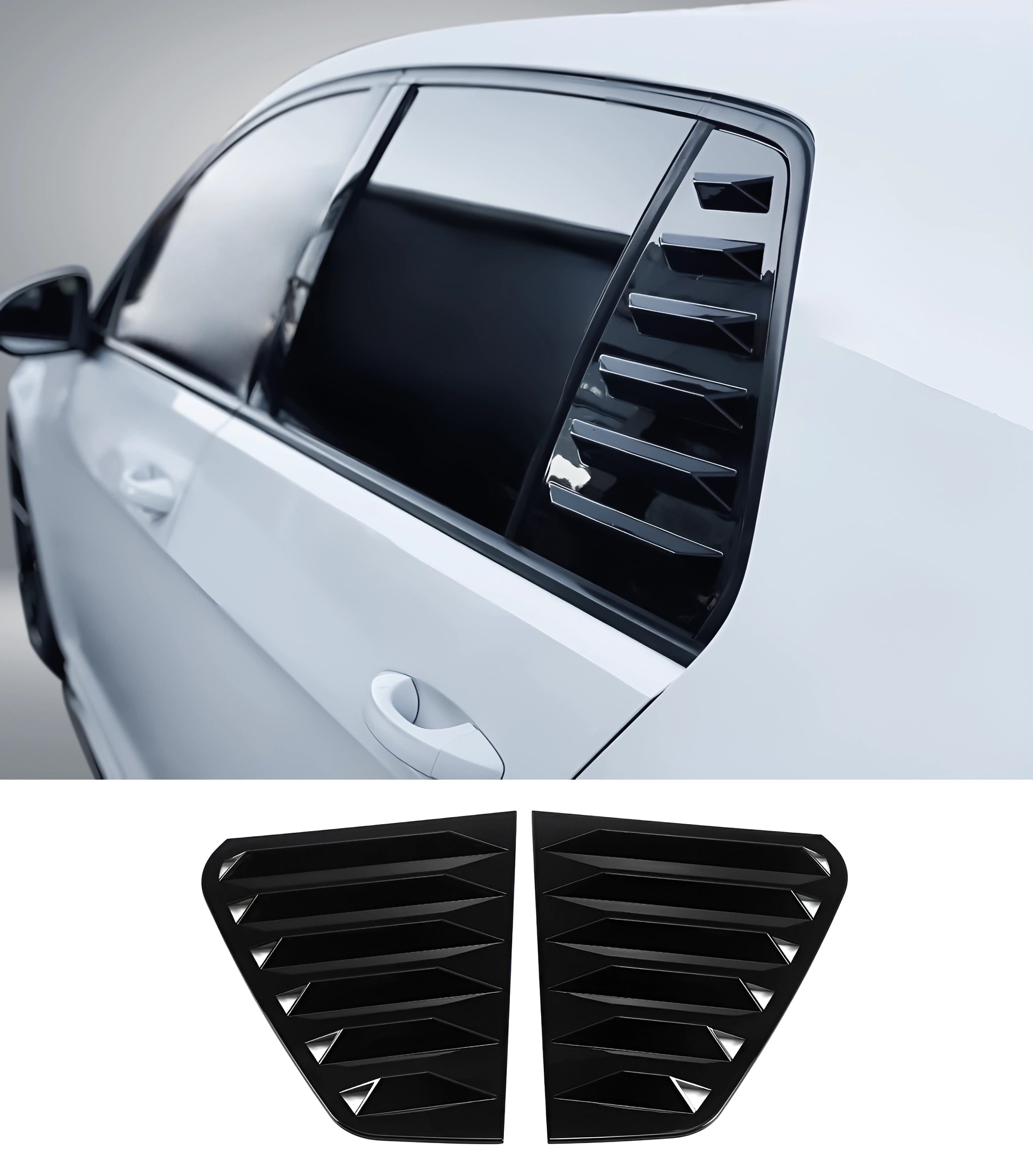 Window Louvers - 2015-2021 Golf Mk7 & Mk7.5 Base model / GTI / R