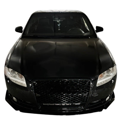 2005-2008 Audi A4 / A4 S-Line / S4 / RS4 B7 Sedan,Convertible,Wagon - Front Lip Splitter