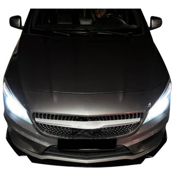 Front Lip Splitter - 2013-2019 Mercedes Benz CLA-Class W117 Sedan