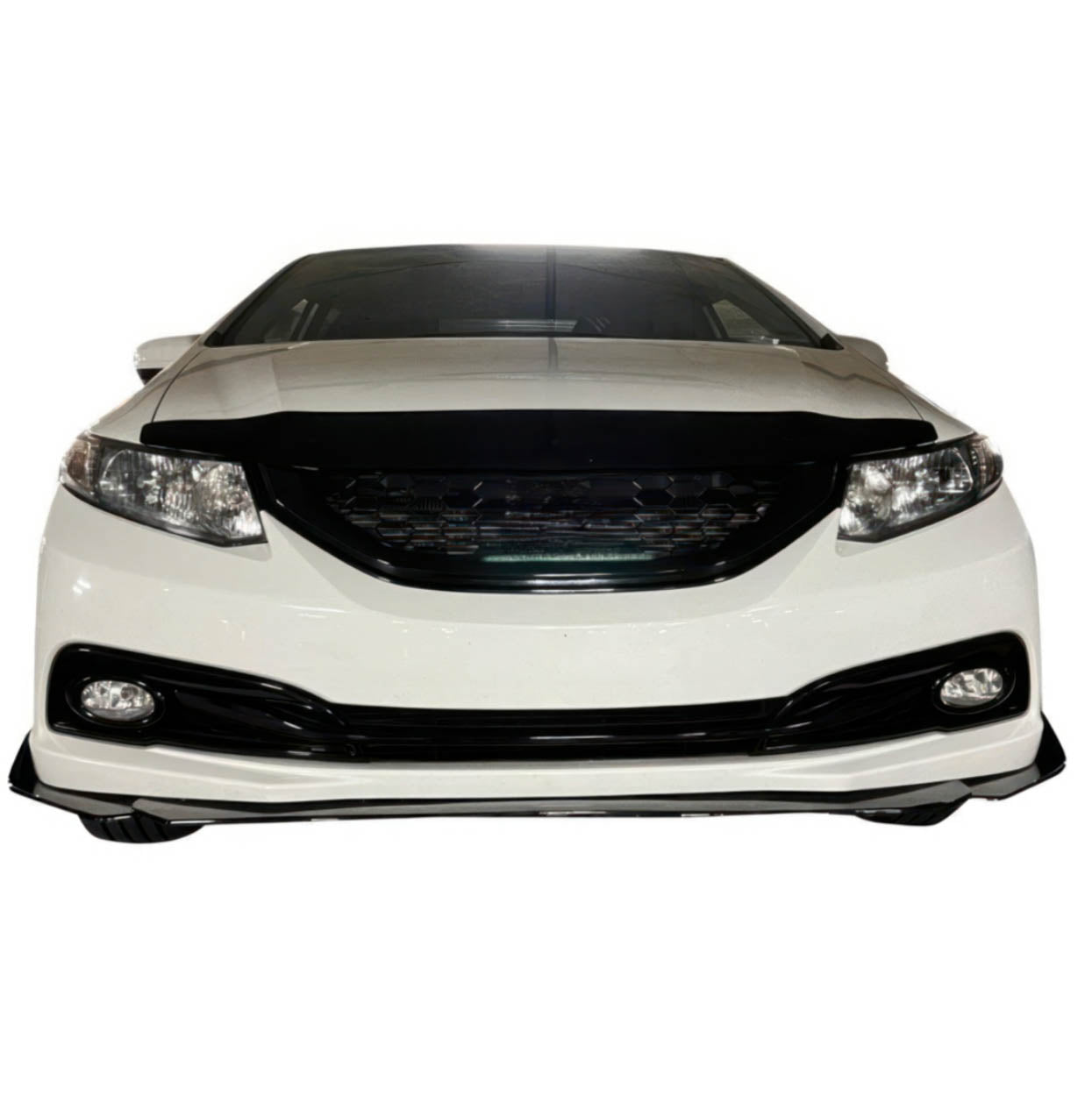 06-11 Honda Civic 8th Gen Sedan / Coupe | Front Lip Splitter | Gloss Black