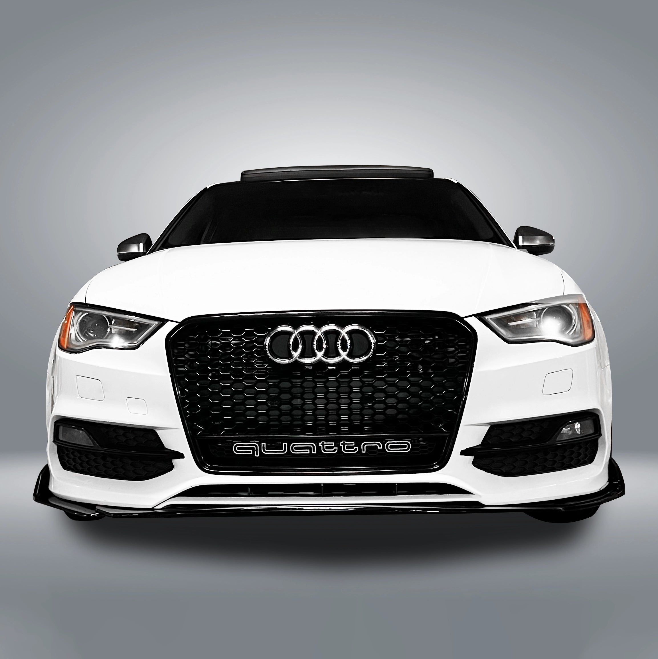 2012-2015 Audi A4 / A4 S-Line / S4 / RS4 B8 Facelift Sedan - Front Lip Splitter