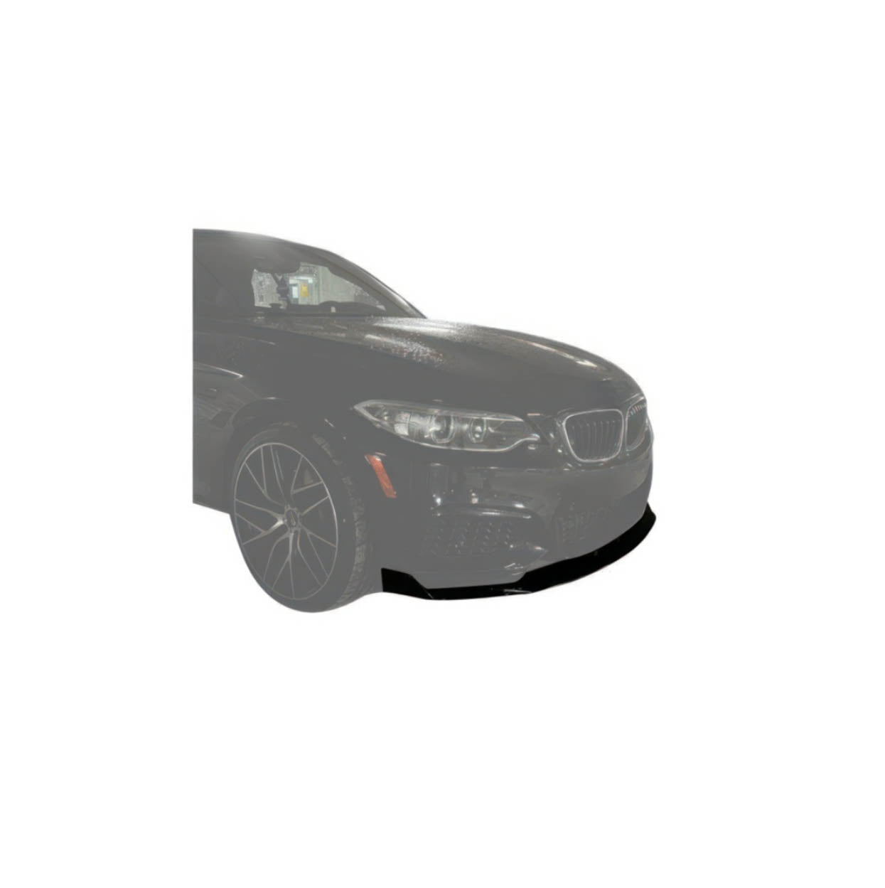 14-21 BMW 2 Series F22 / F23 | Front Lip Splitter | Gloss Black