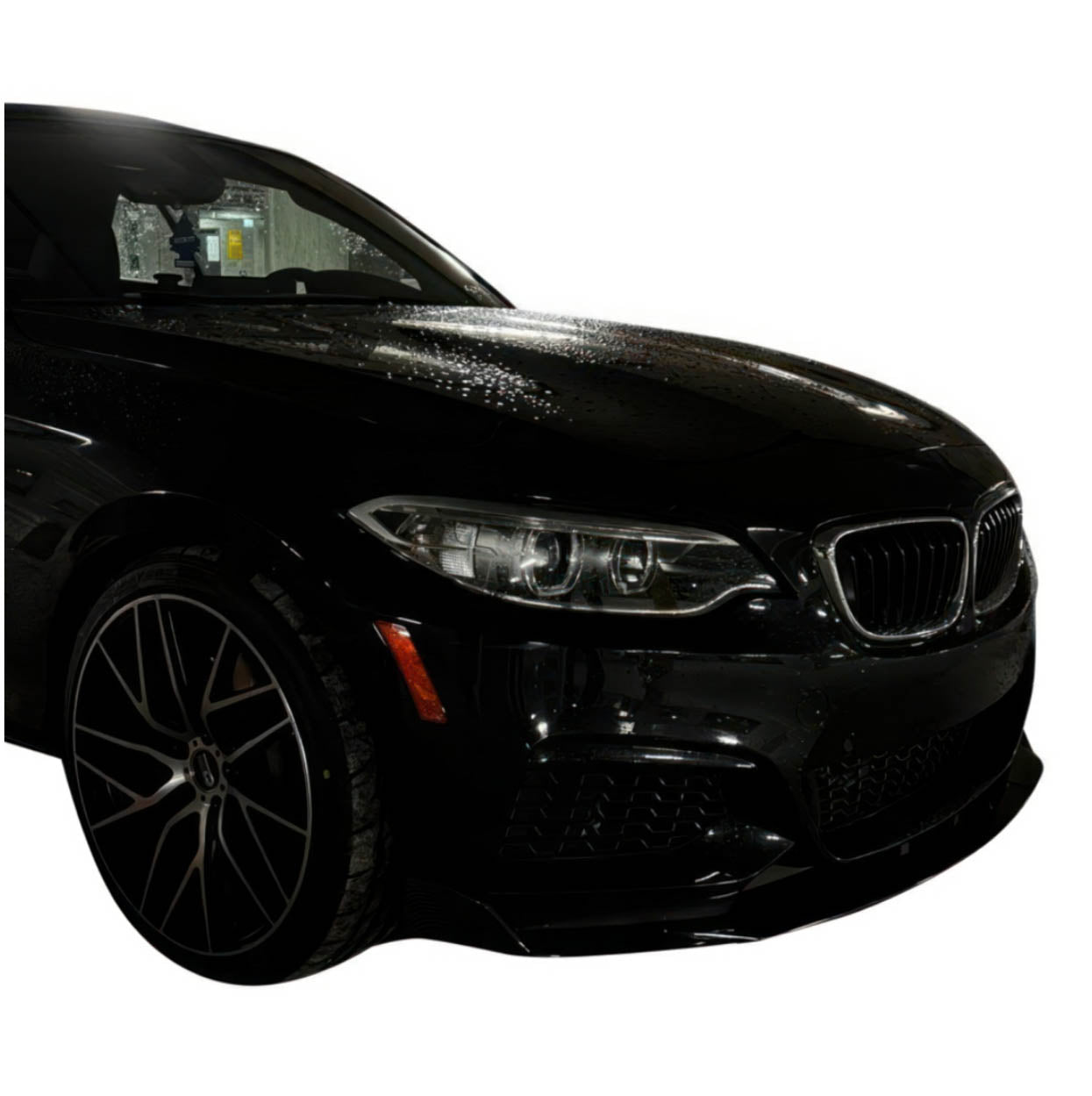 14-21 BMW 2 Series F22 / F23 | Front Lip Splitter | Gloss Black