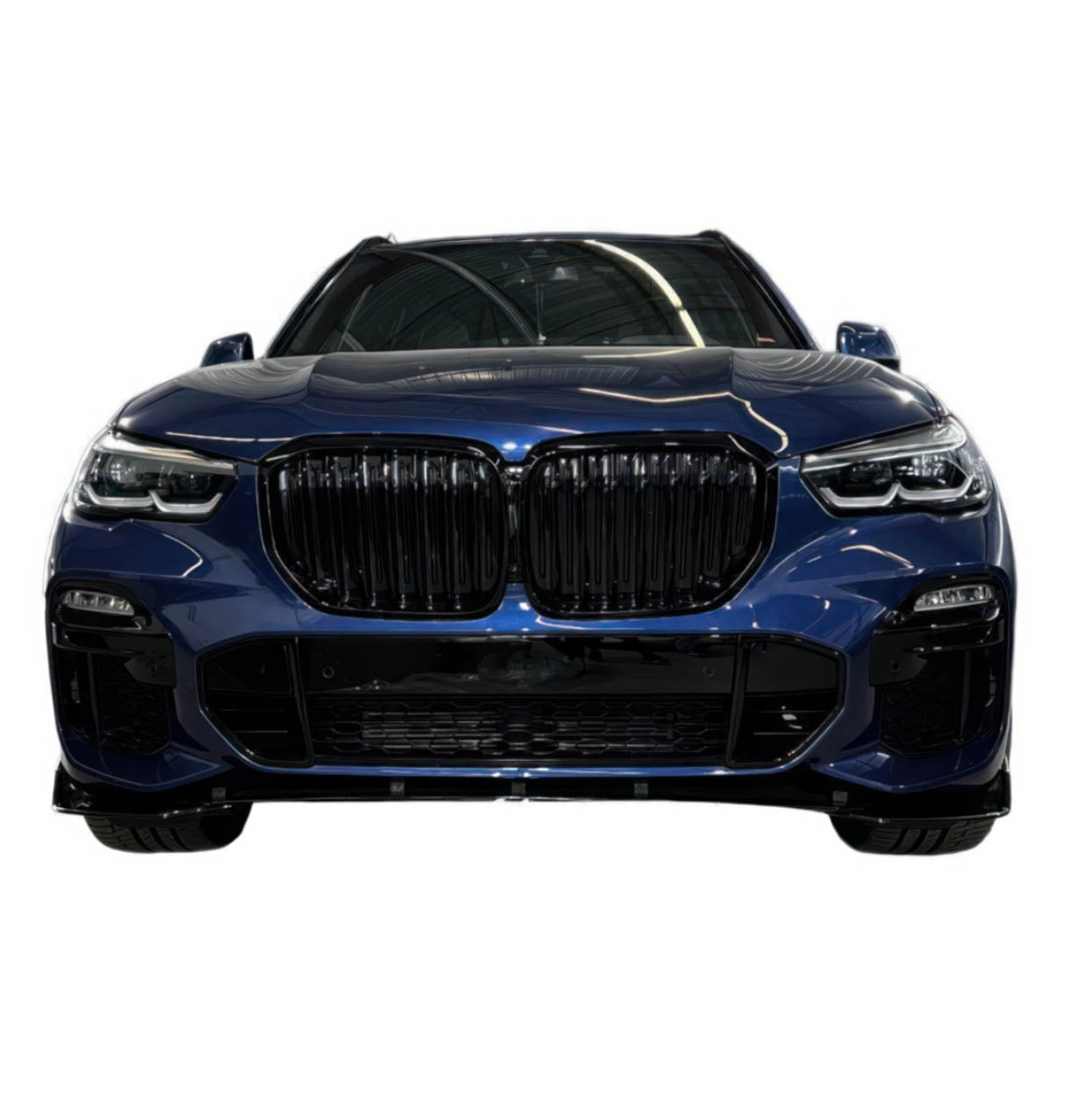 19-24 BMW X5 & X5M G05 | Front Lip Splitter | Gloss Black