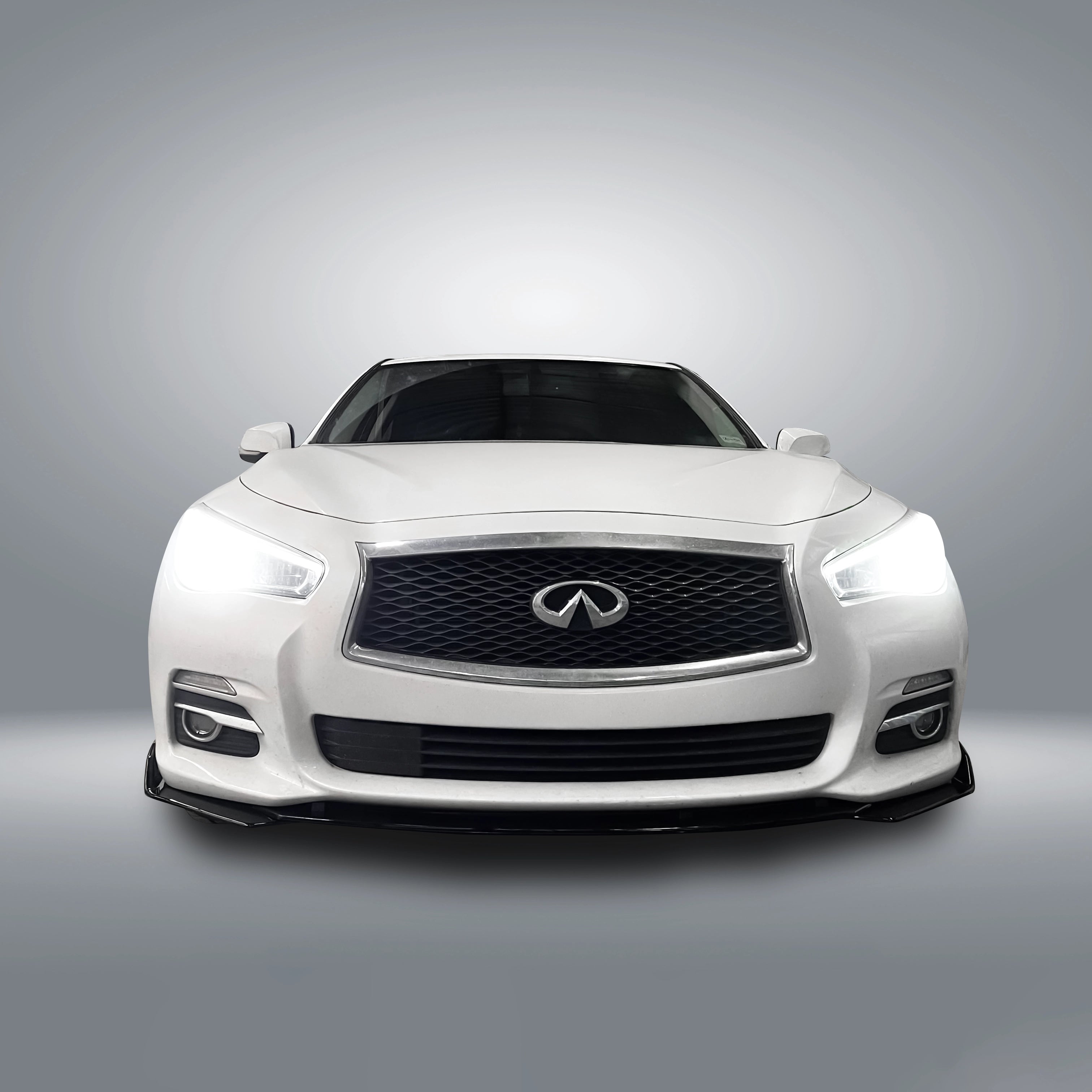 2014-2024 Infiniti Q50 + Face Lift Sedan - Front Lip Splitter