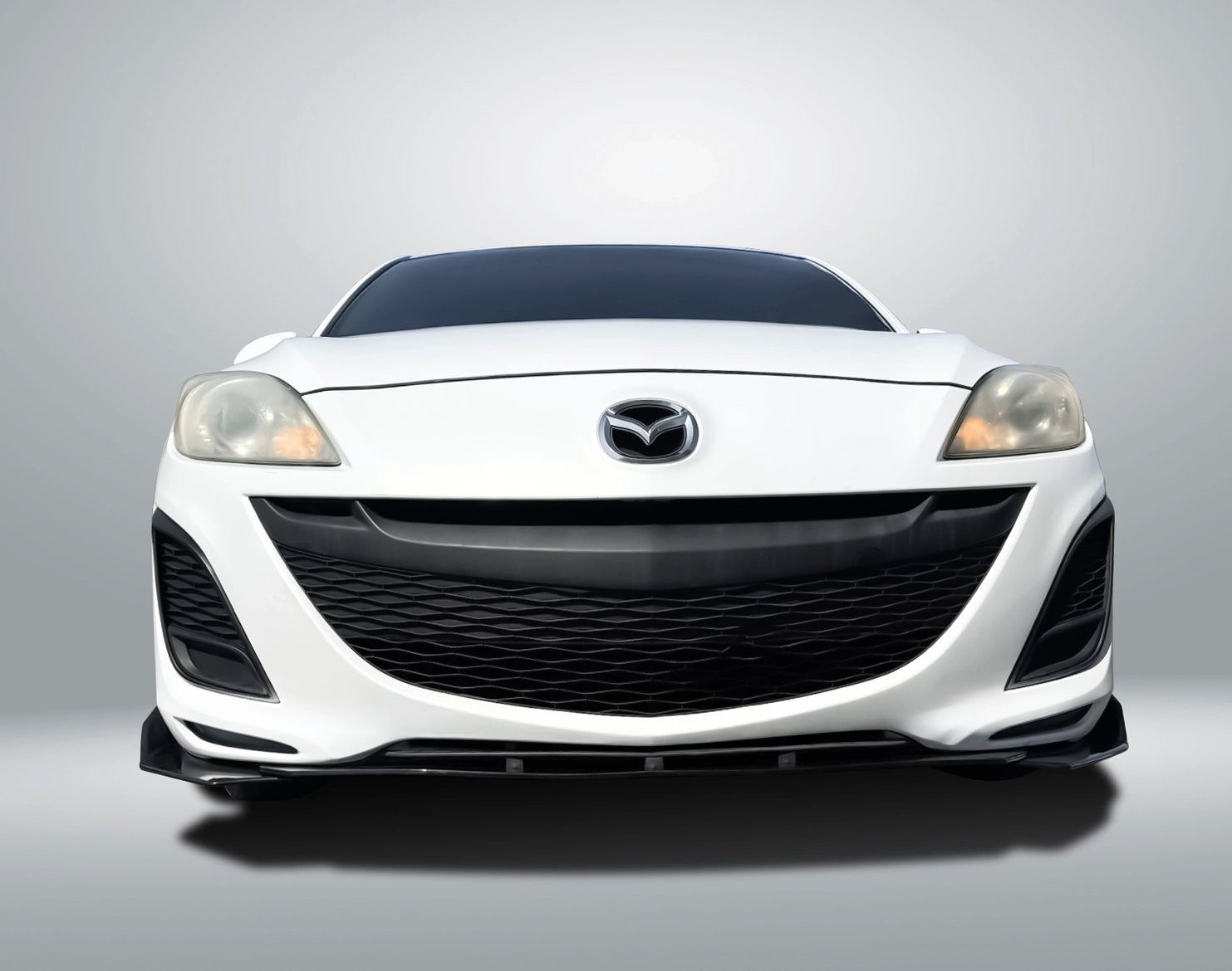 Front Lip Splitter - 2009-2013 Mazda 3 2nd Gen Sedan / Hatchback