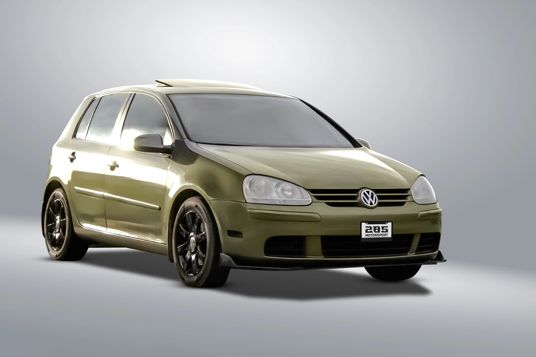 Front Lip Splitter - 2006-2009 Golf Mk5 Base Model / GTI / R32