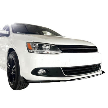 2011-2018 Volkswagen Jetta Mk6 GLI / R Line Sedan | Front Lip Splitter - Gloss Black