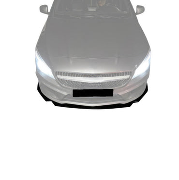 Front Lip Splitter - 2013-2019 Mercedes Benz CLA-Class W117 Sedan