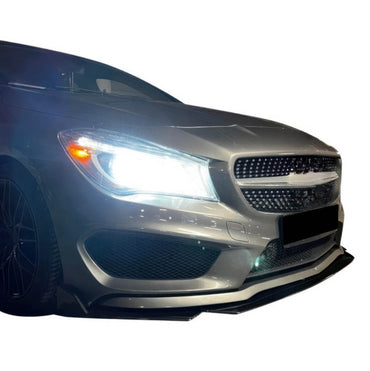 Front Lip Splitter - 2013-2019 Mercedes Benz CLA-Class W117 Sedan