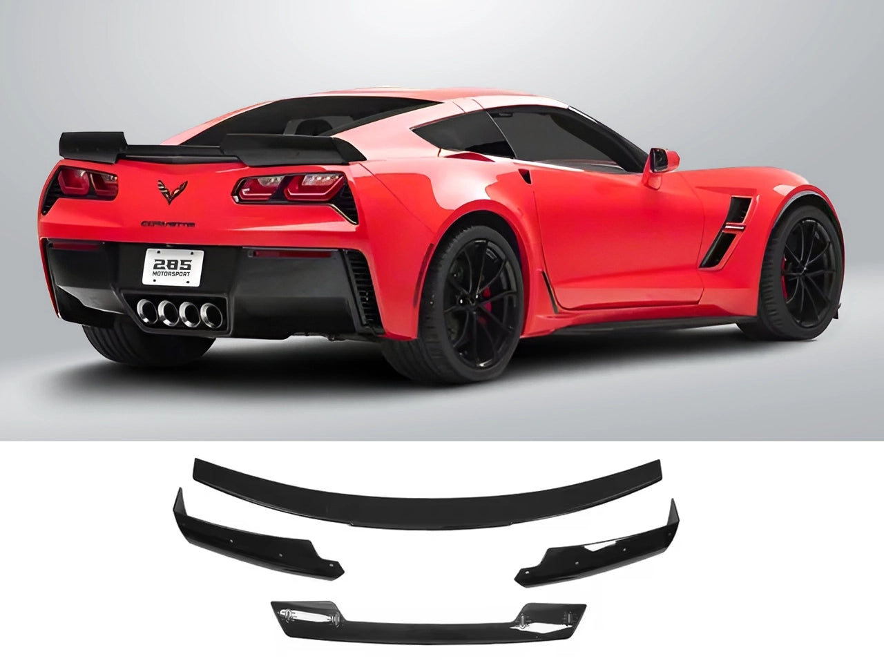2014–2019 Chevrolet Corvette (C7) Rear Wing – Z06 Style