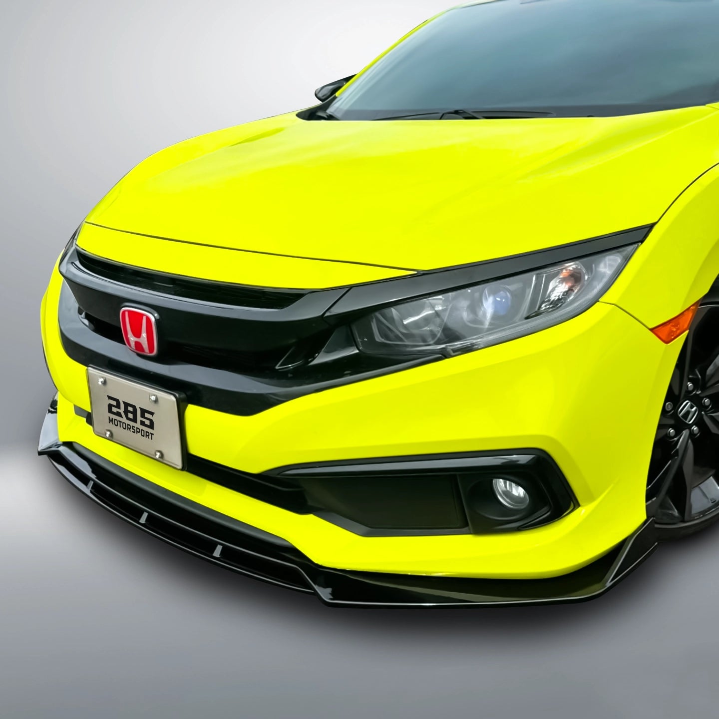Modulo Style Front Splitter - 2016-2021 Honda Civic 10th Gen Sedan / Coupe / Hatch