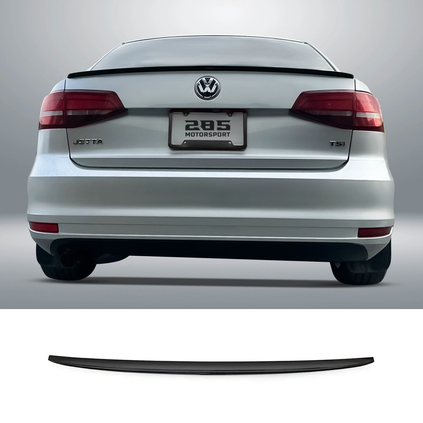 2011-2018 Volkswagen Jetta Mk6 GLI / R Line Sedan - OEM Style Rear Trunk Spoiler