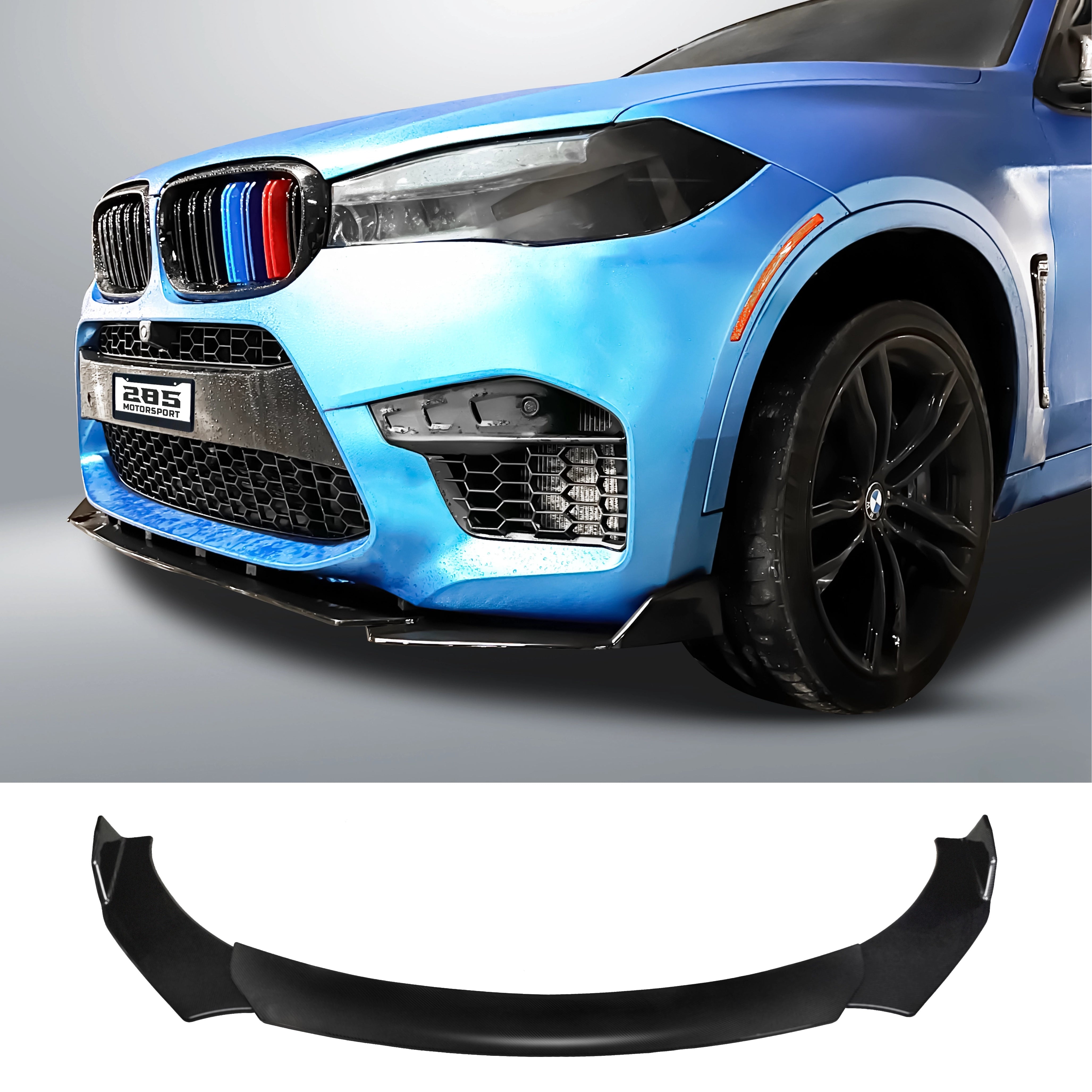 2015-2019 BMW X6 F16 & X6 M F86 - Front Lip Splitter