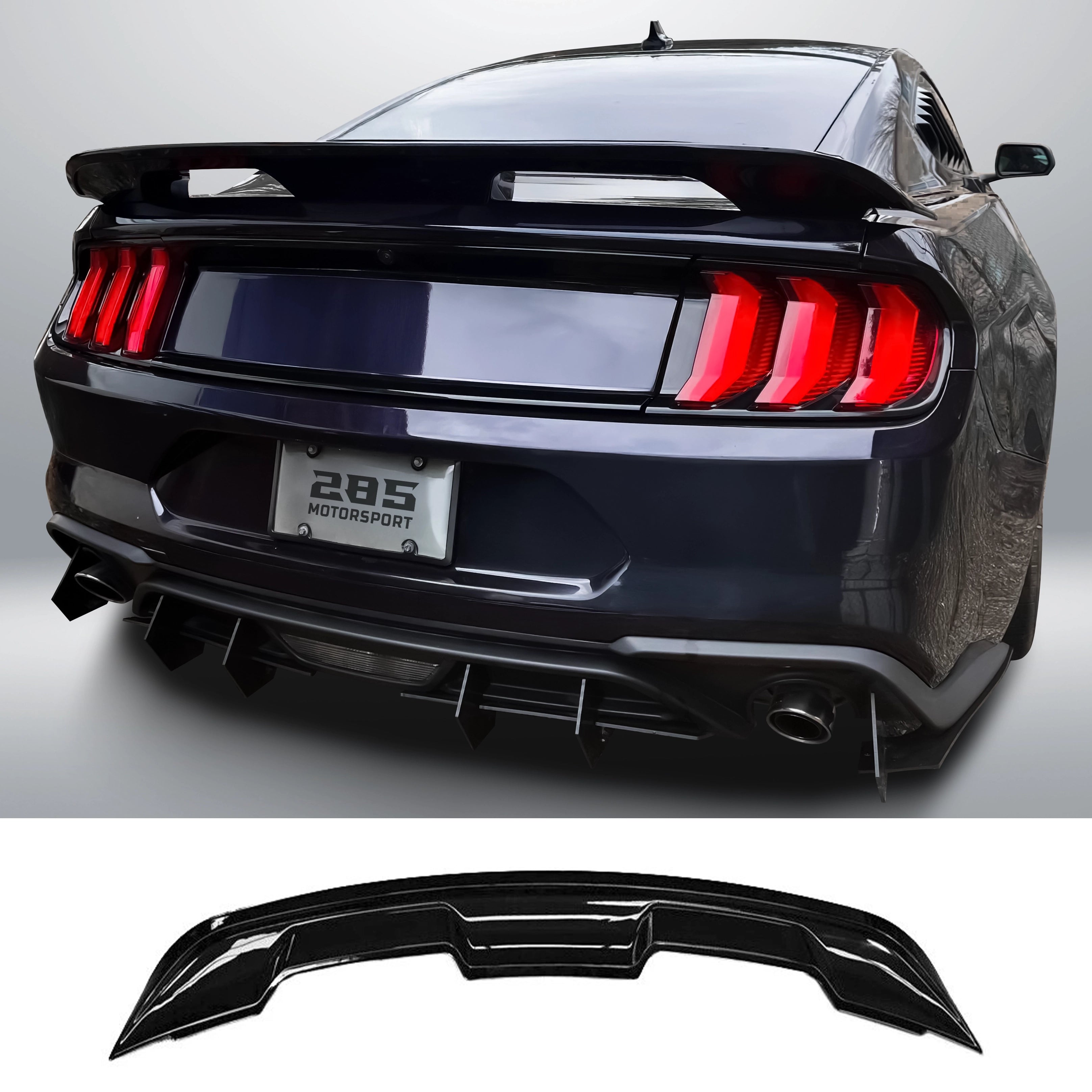 2015-2023 Mustang / Shelby GT / GT350 / GT500 - GT500 Style Rear Wing