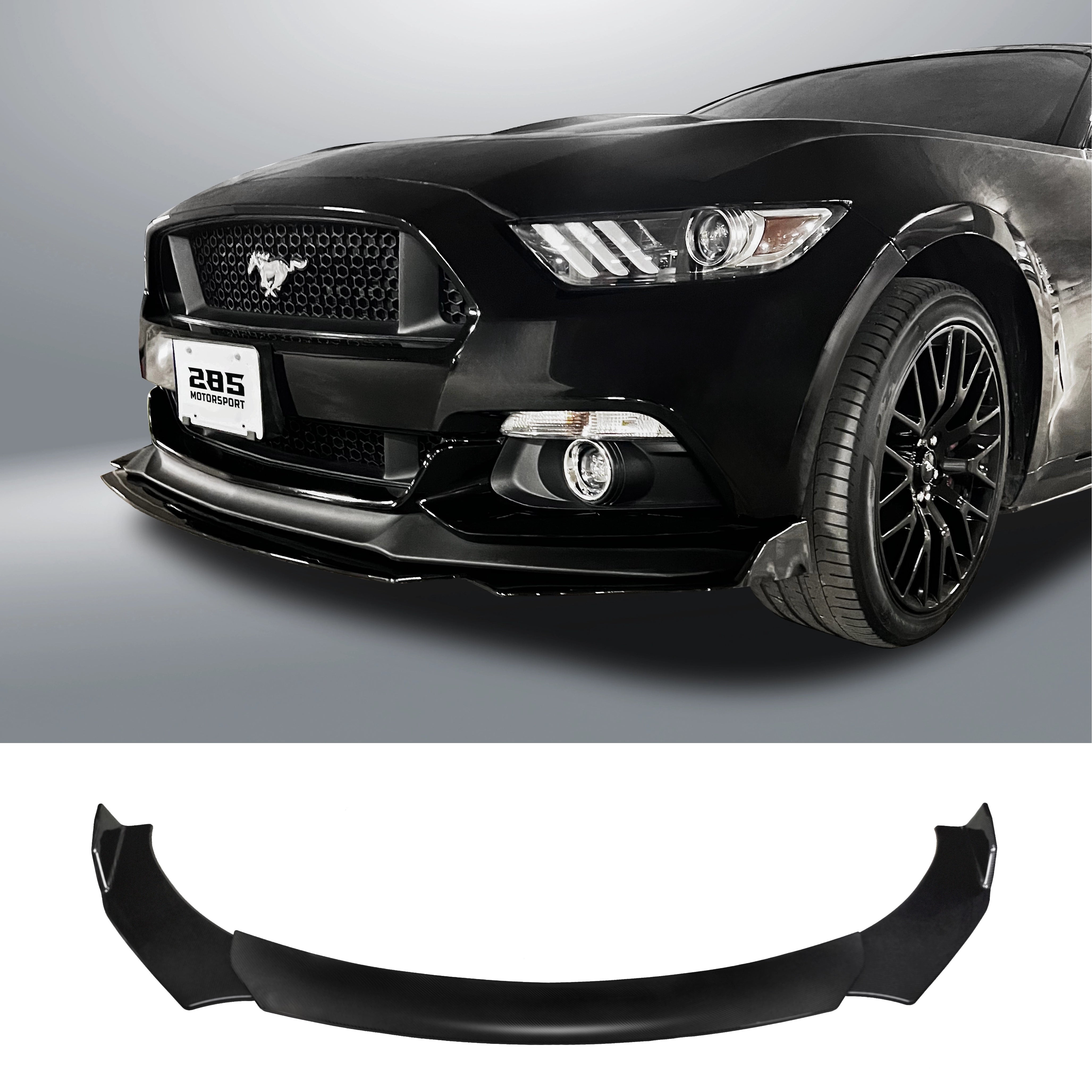 2015-2023 Mustang / Shelby GT / GT350 / GT500 - Front Lip Splitter