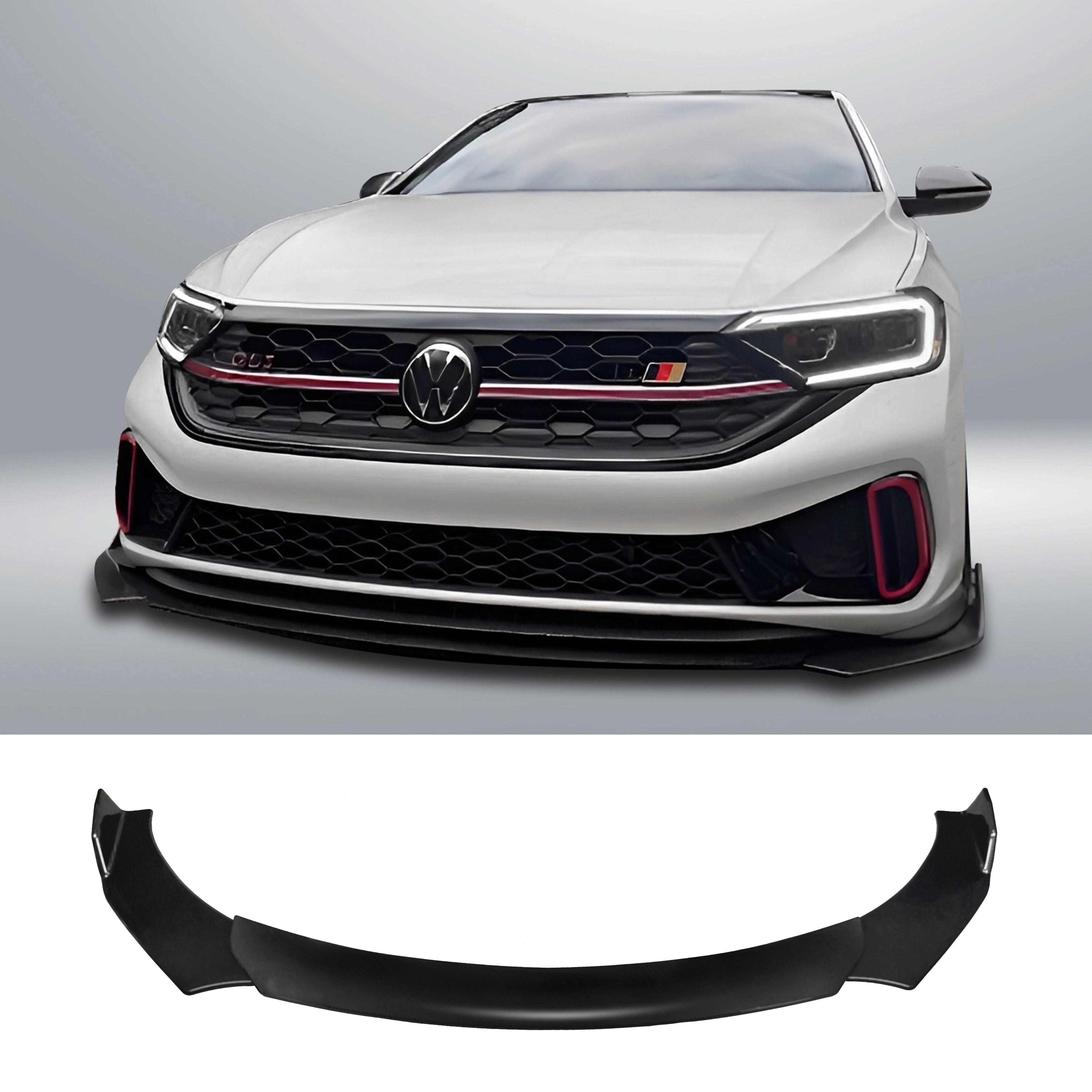 2019-2024 Volkswagen Jetta Mk7 GLI / R Line Sedan - Front Lip Splitter