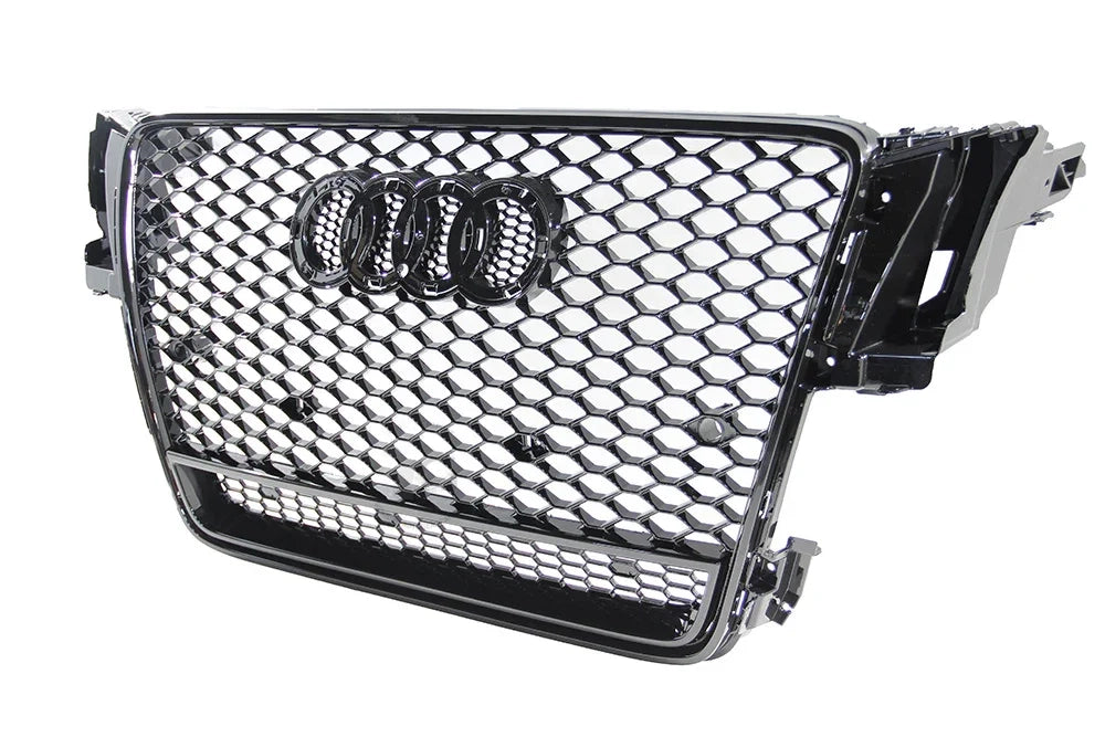 RS5 Honeycomb Grille Quattro for 2008-2012 Audi A5, A5 S-Line and S5 (B8)