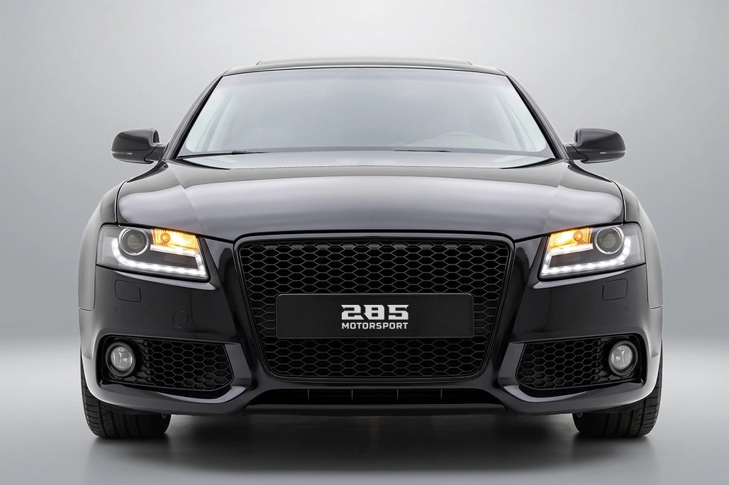 RS4 Honeycomb Grille Quattro for 2009-2011 Audi A4, A4 S-line and S4 (B8)