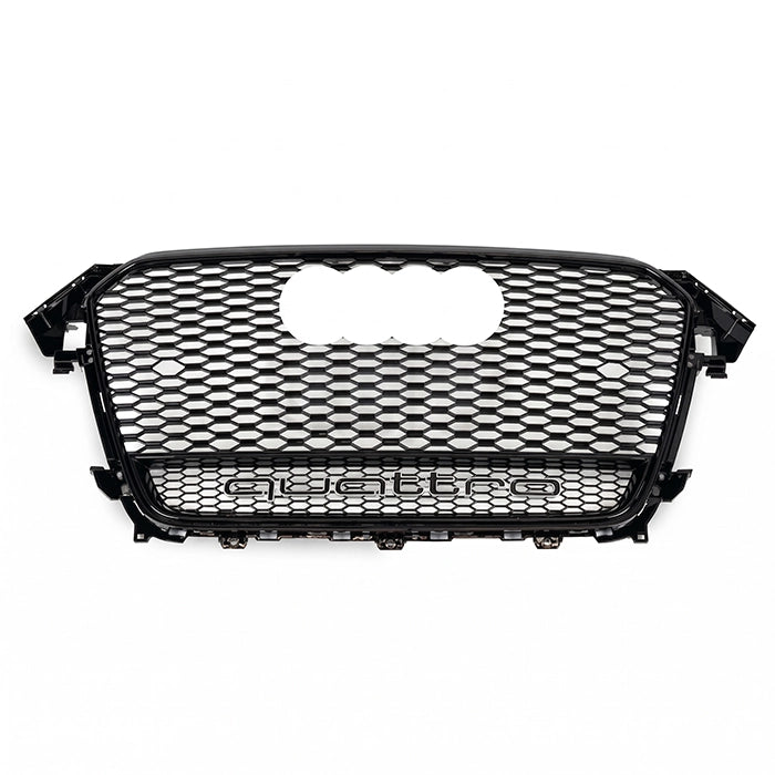RS4 Honeycomb Grille Quattro for 2012-2016 Audi A4, A4 S-line and S4 (B8.5)
