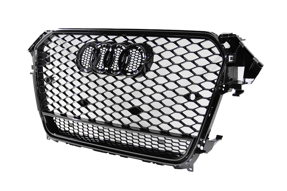 RS4 Honeycomb Grille Quattro for 2012-2016 Audi A4, A4 S-line and S4 (B8.5)