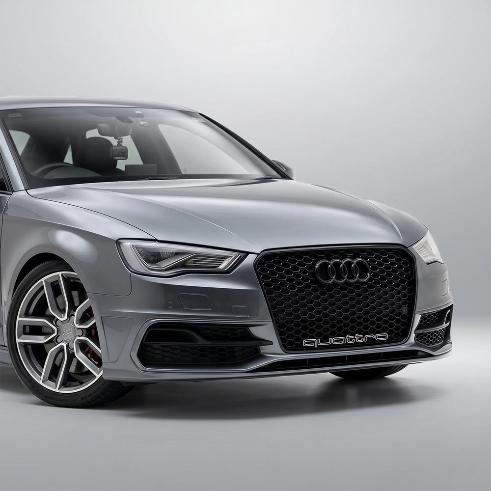 RS3 Honeycomb Grille Quattro for 2015-2016 Audi A3, A3 S-line and S3 (8V)