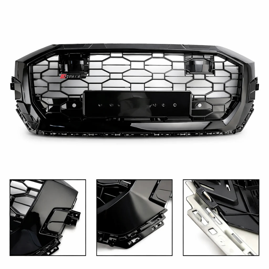RSQ8 Honeycomb Grille for 2019-2023 Audi Q8, Q8 S-Line and SQ8 (4M)