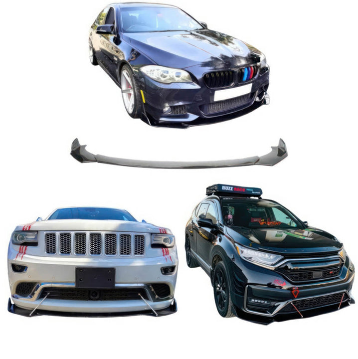 Universal Front Lip Splitter B Style 62"-66"