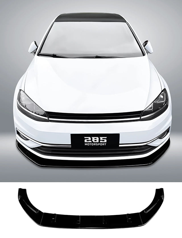 Mk7 Golf (TSI / GTI / R) Front Lip Splitter 2015–2017 – Hatchback