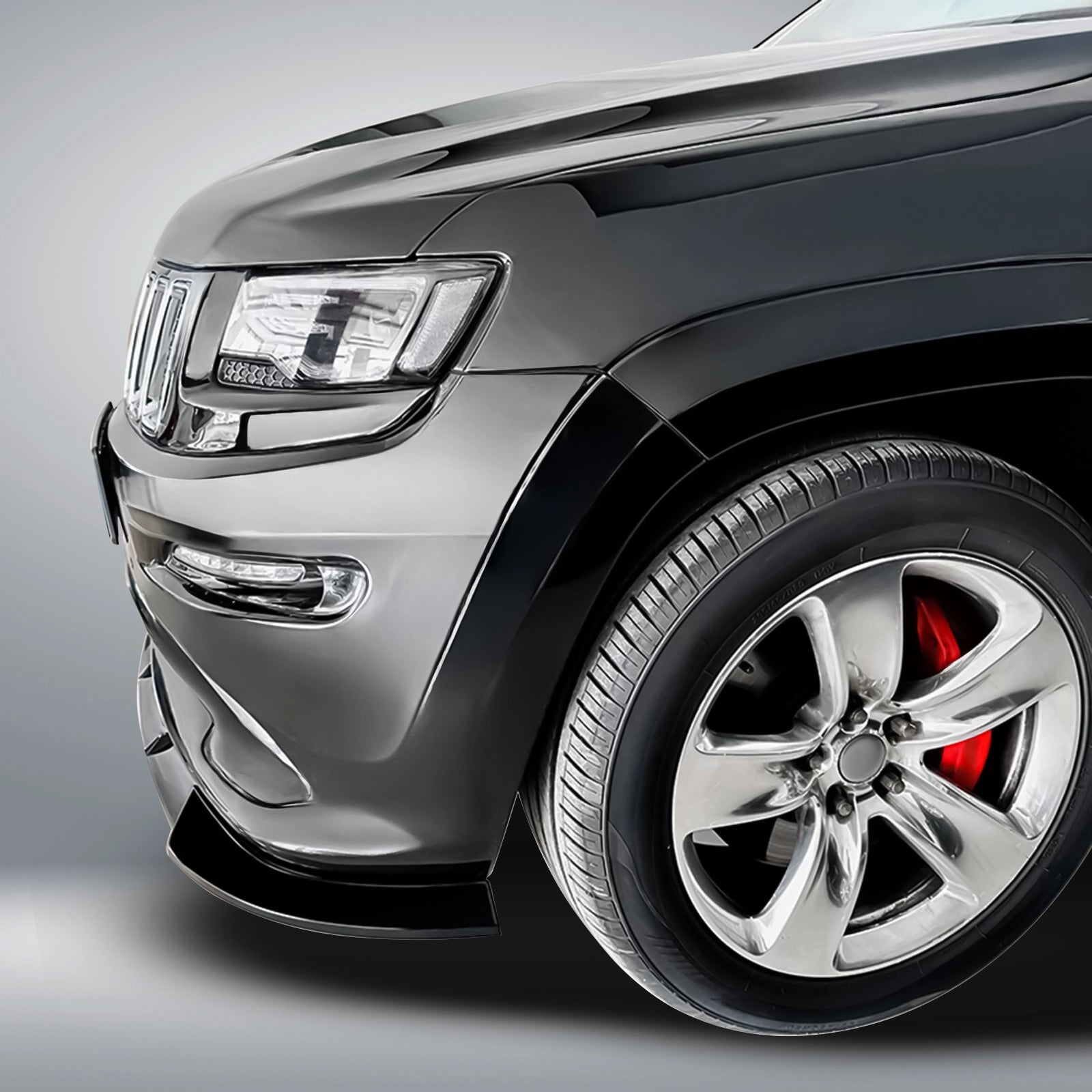 2014–2016 Jeep Grand Cherokee (WK2) Front Lip Splitter – SRT Style