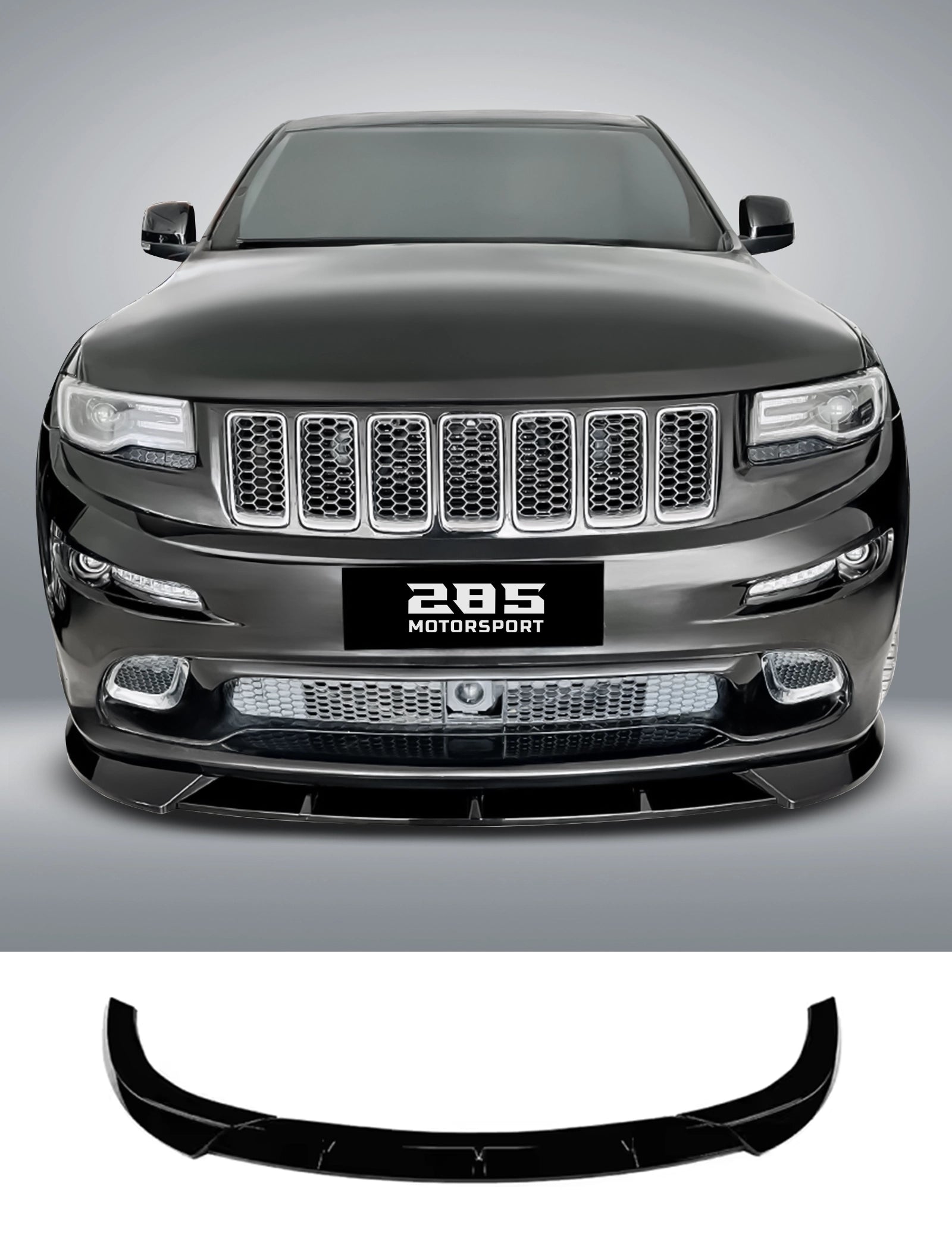 2014–2016 Jeep Grand Cherokee (WK2) Front Lip Splitter – SRT Style