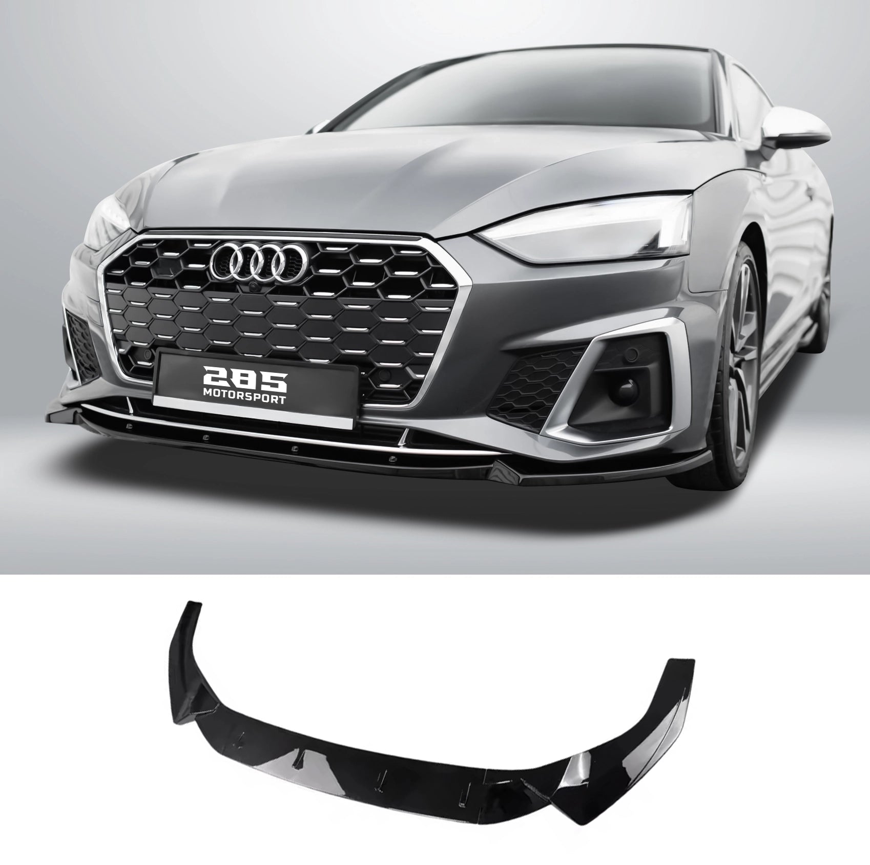 2020–2025 Audi A5 / A5 S-Line / S5 F5 Coupe & Sportback Front Lip Splitter