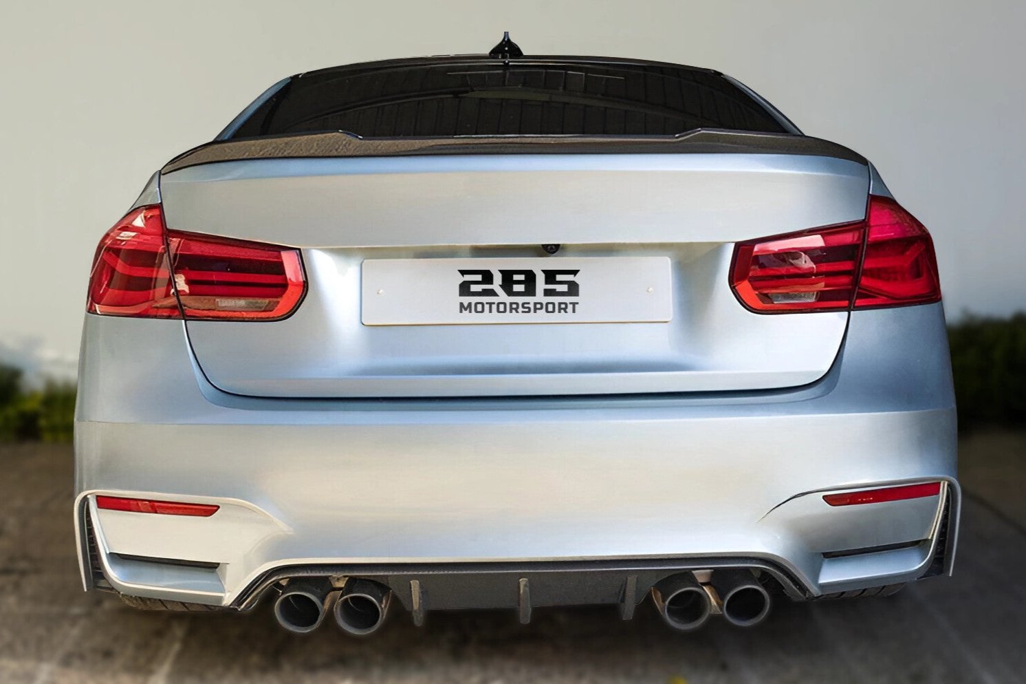 2012-2019 BMW 3 Series F30 - M4 Style Rear Trunk Spoiler