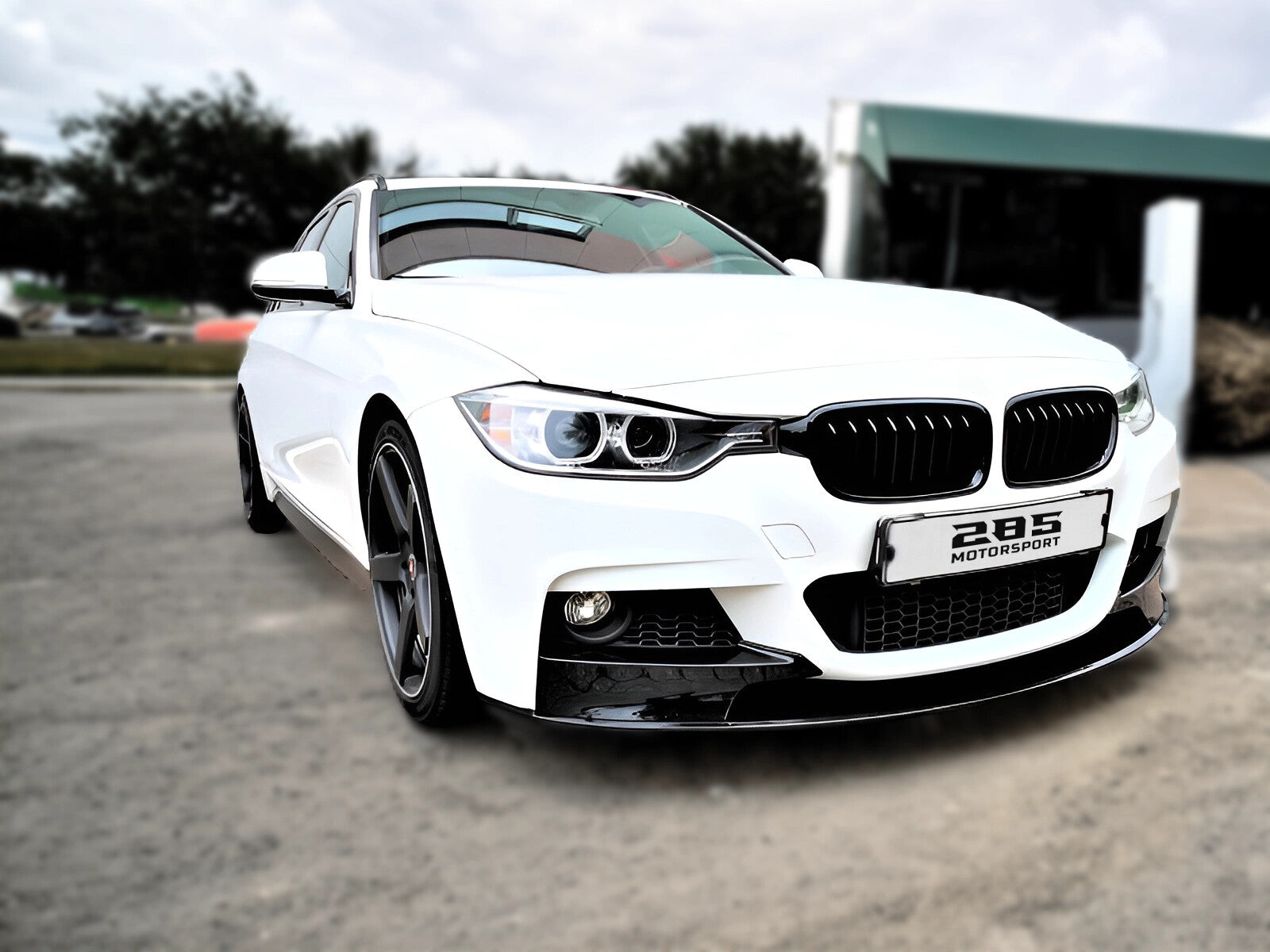 2012-2019 BMW 3 Series F30 & M3 F80 Sedan - M Style Front Lip Splitter