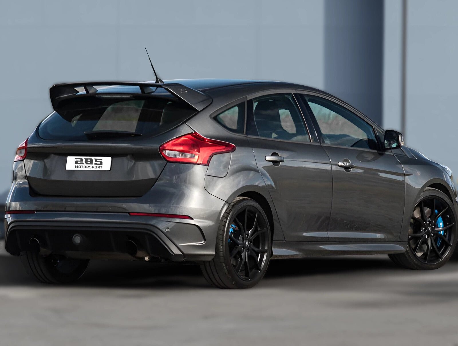 RS Style Rear Roof Spoiler - 2012-2018 Ford Focus Sedan – 285 Motorsport