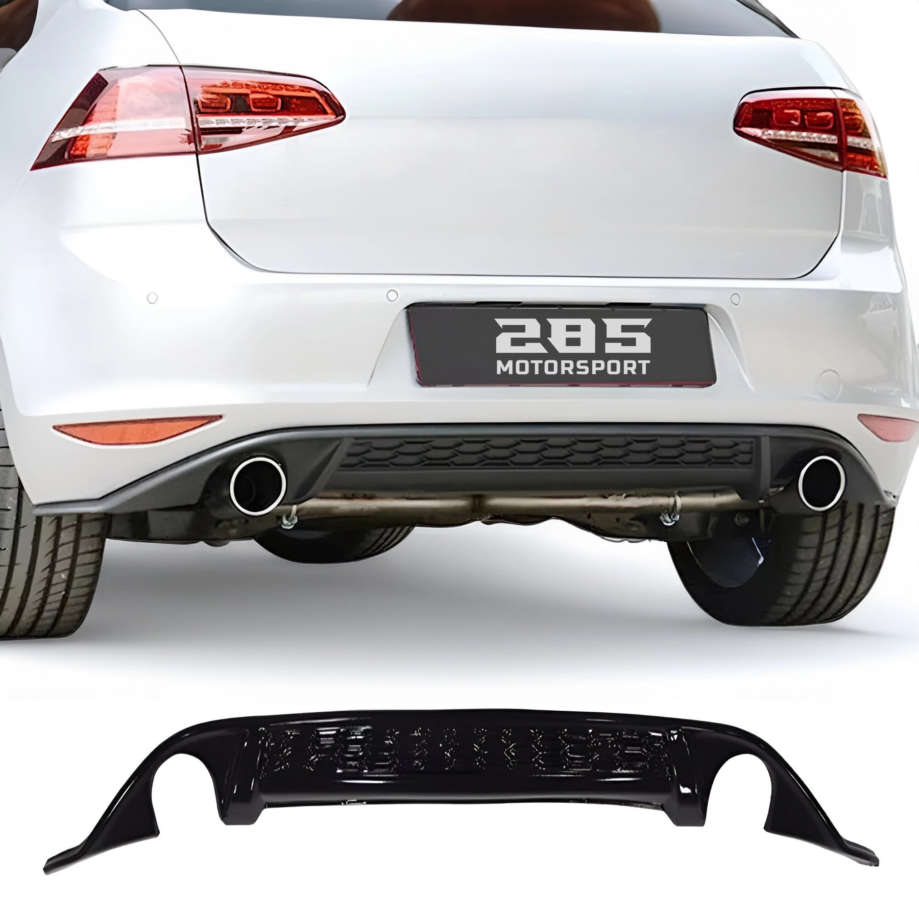 Diffuser Mk7 Full Diffuser Rear Diffuser - 2015-2017 Golf Mk7 GTI – 285 Motorsport