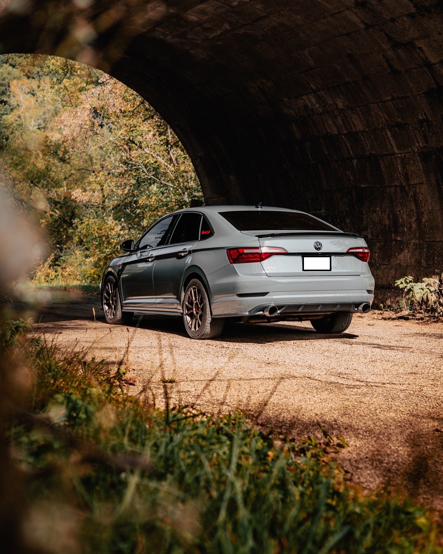 2019-2023 Volkswagen Jetta Mk7 GLI / R Line Sedan | Duckbill Style Rear Trunk Spoiler - Gloss Black