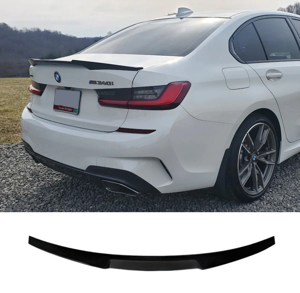 2019-2024 BMW 3 Series G20 Sedan - M4 Style Rear Trunk Spoiler